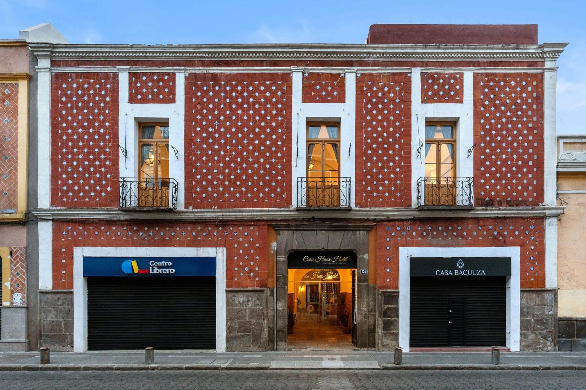 Casa Haus Hotel Puebla Centro Historico Exteriör bild